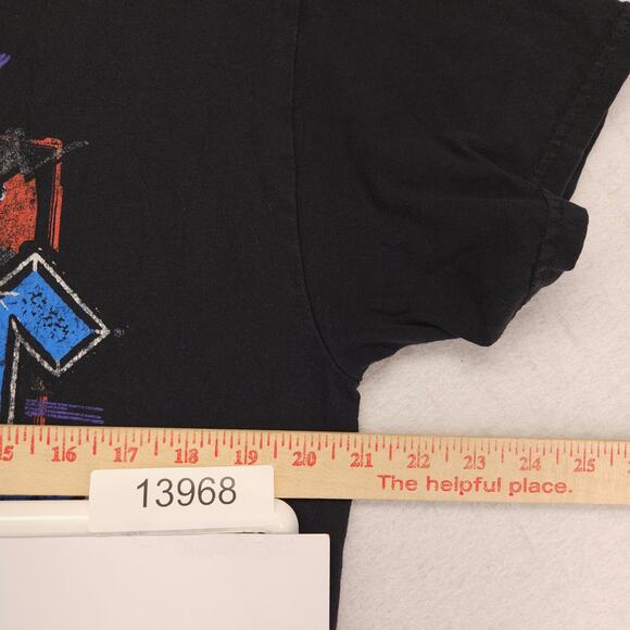 ACDC Blow Up Your Video Band Crew Neck Graphic T Shirt Mens Size Medium M Black - Picture 6 of 9